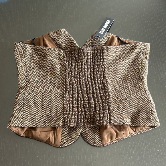 Steve Madden button up tube top - Picture 2 of 2